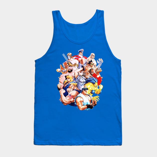 Turbo Fighters Tank Top by winsarcade